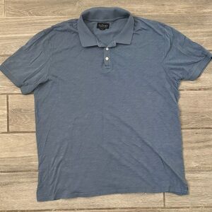 Velvet Brand blue polo shirt